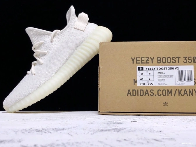 CP9366 Boost Adidas Yeezy Cream 350 White V2 0814